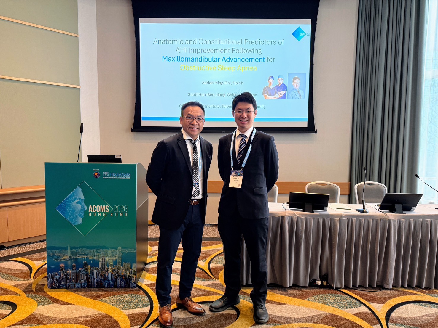 【 ACOMS 2026 】Anatomic and Constitutional Predictors of AHI Improvement Following Maxillomandibular Advancement for Obstructive Sleep Apnea